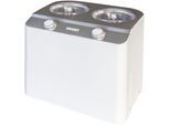 UNOLD Eismaschine "Doppio bianco 48830", weiß, B:40,9cm H:38cm T:30,7cm, Eismaschinen, Eismaschine