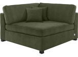 Sofa HOME AFFAIRE "Skara XXL", grün, B:130cm H:86cm T:130cm, 100% Polyester, Sofas, Sofa, Eckelement zur individuellen Polstergarnitur-Gestaltung