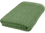 Duschtuch ROSS "Harmony", grün (piniengrün), B:70cm L:140cm, Frottier, Baumwolle, Handtücher, Duschtuch, 100 % Baumwolle, Hoch Tief Struktur, viele Farben
