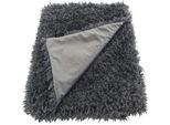 Plaid APELT "Missouri 130x170", grau, B:130cm L:170cm, Polyester, Wohndecken, Plaid, kuschelig weich