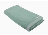 Badetuch TOM TAILOR HOME "COLOR BATH", grün (fresh sage), B:80cm L:200cm, Frottier, Frottier, Handtücher, Badetuch, 100% Baumwolle, 80x200 cm, uni, große Farbauswahl