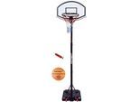 Basketballständer HORNET BY HUDORA "Hornet 260", schwarz (schwarz, weiß), Ballsportkörbe, KinderH:305cm, Basketballständer, mobil, höhenverstellbar bis 260 cm, H:305cm