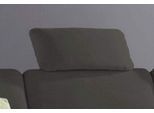Sofa-Kopfstütze SIT & MORE "Sorano", grau (anthrazit), B:50cm H:59cm T:10cm, Holzwerkstoff, Kopfstützen, Sofa-Kopfstütze