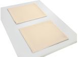 Platzset WIRTH "NEWBURY" Gr. 1, beige, B:35cm L:40cm, Obermaterial: 67% Polyester, 33% Baumwolle, Platzsets, Platzset
