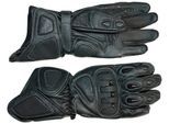 Motorradhandschuhe ROLEFF "RO 49" Gr. XL, schwarz, Handschuhe, XL, Obermaterial: 100% Rindsleder. Innenfutter: 100% Polyester, Motorradhandschuhe, winddicht
