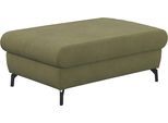 Polsterhocker COTTA "Kitty, B: 100 cm", grün (grass), B:100cm H:45cm T:65cm, 94% POLYESTER (PES) 6%POLYAMID (PA), Hocker, Polsterhocker, individuell zu kombinieren