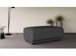 Polsterhocker HOME AFFAIRE "TAMMO", grau (anthrazit), B:70cm H:45cm T:120cm, 100% Polyester, Hocker, Polsterhocker, passend zur Serie, auch in Cord und Bouclé