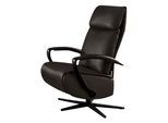 Relaxsessel W.SCHILLIG "rumbaa", braun (braun z59), B:68cm H:113cm T:83cm, Longlife Xtra-Leder Z59: Glattleder mit modischer Prägung. Hautstärke 0, 9 - 1, 1 mm, Sessel, Relaxsessel, wahlweise mit Doppelmotor, in Größen S, M & L, mit 5-Sternfuß