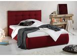 Polsterbett MAINTAL, rot, B:158cm L:210cm, Betten, Polsterbett