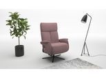 TV-Sessel SIT & MORE "Triple Seven Xtra large, bis 200kg belastbar, mit Herz-Waage Funktion", lila (aubergine), B:86cm H:115cm T:86cm, 100%Polyester, Sessel, TV-Sessel, inkl. Kopfteil- & Drehfunktion, wahlweise mit Akku und Aufstehhilfe