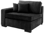 Sofaelement HOME AFFAIRE "Skara", grau (anthrazit), B:110cm H:86cm T:100cm, Polsterelemente, Sofaelement, Modul zum eigenen Zusammenstellen, in vielen Bezugsqualitäten