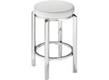 Hocker, weiß, H:51cm, Hocker, Hocker