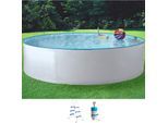 Rundpool MY POOL BWT, weiß, H:90cm Ø:300cm, Schwimmbecken, Rundpool, Höhe 90 cm, in verschiedenen Größen