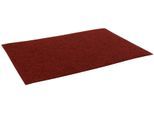 Nadelvliesteppich "MALTA", rot, B:200cm H:2,5mm L:1.200cm, Polypropylen, PRIMAFLOR-IDEEN IN TEXTIL, Teppiche, Nadelvliesteppich, Uni-Farben, strapazierfähig & pflegeleicht, Kurzflor, Nadelvlies