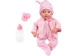 Babypuppe BAYER "Reborn Baby, 38 cm rosa", rosa, Puppen, Baby, Babypuppe