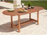 Gartentisch MERXX "Maracaibo", braun, B:90cm H:75cm T:210cm, Tische, Gartentisch, 90x210 cm