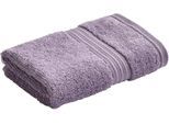 Waschlappen CHRISTY "SUPREME", lila (lavender), B:33cm L:33cm, Walkfrottier, Waschlappen, Waschlappen, Premium-Waschlappen in Luxusqualität, 650g/m², 33x33cm, 6er Set