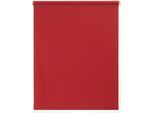 Seitenzugrollo SUNLINES "One size Style uni Verdunkelung" Gr. 8, rot, B:82cm H:180cm, Kunststoff, Metall, Polyester, Rollos, Seitenzugrollo, Made in Germany
