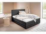 Polsterbett "Maylis", grau (anthrazit), B:172cm L:211cm, 100% Polyester, LEGER HOME BY LENA GERCKE, Betten, Polsterbett, wahlweise mit und ohne Matratze und Lattenrost, auch in 200cm Breite