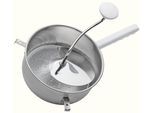 Passetout GEFU "Flotte Lotte", silber (silberfarben), Ø:20cm, Edelstahl, Küchenpressen, Passetout, Ø 20 cm