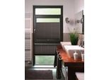 Plissee SUNLINES "Classic Style Crepe", grau (anthrazit, weiß, weiß), B:74cm H:125cm, Obermaterial: 80% Polyester, 15% Metall, 5% Kunststoff, Plissees, Plissee, verspannt mit Simply-Fix Klemmträger, nach Maß