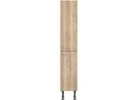 Apothekerschrank OPTIFIT "Klara", braun (wildeiche), B:30cm H:176,6cm T:58,4cm, Holzwerkstoff, Schränke, Apothekerschrank, Breite 30 cm