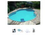 Achtformpool MY POOL BWT "SAMOA 2", weiß, B:320cm H:120cm L:525cm, Schwimmbecken, Achtformpool, in verschiedenen Größen erhältlich