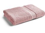 Badetücher CHRISTY "RENAISSANCE", pink (petal pink), B:89cm L:172cm, Walkfrottier, Baumwolle, Handtücher, Badetücher, Premium-Badetücher in Luxusqualität, 675g/m², 89x172cm, 2er Set