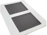 Platzset WIRTH "NEWBURY" Gr. 1, grau, B:35cm L:40cm, Obermaterial: 67% Polyester, 33% Baumwolle, Platzsets, Platzset