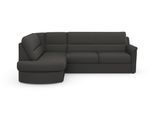 Ecksofa SIT & MORE "Panini L-Form", grau (fango), B:243cm H:87cm T:155cm, Sofas, Ecksofa, wahlweise mit Vorziehsitz und Bettkasten
