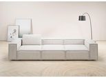 3,5-Sitzer HOME AFFAIRE "Watertown, modernes Big-Sofa XXL, 336 cm Breite, auch in Feincord", weiß, B:336cm H:68cm T:118cm, 95% Polyester, 5% Nylon, Sofas, 3 5-Sitzer, Riesiges Designersofa mit viel Platz & weichen Bezügen in Trendfarben