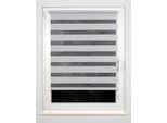 Doppelrollo MYDECO "Just" Gr. 2, grau (grau, grau), B:120cm H:160cm, Polyester, Rollos, Doppelrollo
