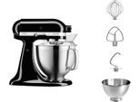 KITCHENAID Küchenmaschine "5KSM185PSE", onyx schwarz, B:24cm H:36cm T:37cm, Küchenmaschinen, Küchenmaschine