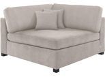 Sofa HOME AFFAIRE "Skara XXL", beige (natur), B:130cm H:86cm T:130cm, 100% Polyester, Sofas, Sofa, Eckelement zur individuellen Polstergarnitur-Gestaltung