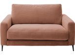 1,5-Sitzer HOME AFFAIRE "Downtown B/T/H: 152/105/84 cm", braun (rusty), B:152cm H:84cm T:105cm, 88% Polyester, 12% Polyacryl, Sofas, 1 5-Sitzer, weicher Sitzkomfort, Cord, gemütliches Loungemöbel zum Relaxen
