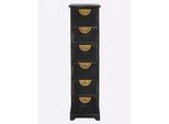 Kommode HEINE HOME, schwarz, B:30cm H:110cm T:25cm, Sideboards, Kommode