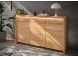 Kombikommode HOME AFFAIRE "Léopoldine", braun, T:41cm, Sideboards, Kombikommode, Kommode aus Kernbuche, Breite 188cm, inkl. LED-Beleuchtung