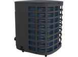 Pool-Wärmepumpe UBBINK "Heatermax Compact L8", grau, B:43,7cm H:52,1cm L:46,2cm, Stahl, Wärmepumpen, Pool-Wärmepumpe, Plug & Play, direkter Anschluss an die Steckdose