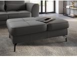 Hocker SIT & MORE "Bendigo", braun (mokka), B:114cm H:42cm T:71cm, Hocker, Hocker, mit Klappfunktion, Bodenfreiheit 12 cm, wahlweise in 2 Fußfarben