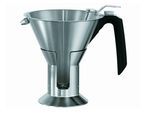 Trichter RÖSLE, silber (edelstahlfarben), H:22cm Ø:19cm, Edelstahl 18/10, Trichter, Trichter, Fondanttrichter, Innenskalierung, wechselbare Düsen, Edelstahl 18/10