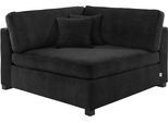 Sofa HOME AFFAIRE "Skara XXL", grau (anthrazit), B:130cm H:86cm T:130cm, 100% Polyester, Sofas, Sofa, Eckelement zur individuellen Polstergarnitur-Gestaltung