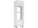 Backofenumbauschrank OPTIFIT "Tara", weiß (weiß glanz), B:60cm H:211,8cm T:58,4cm, Schränke, Backofenumbauschrank