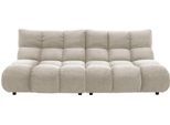 3-Sitzer HOME AFFAIRE "Cozy Bubble, mit eleganter Steppung, Breite 220cm", beige (nature), B:220cm H:85cm T:108cm, Sofas, 3-Sitzer, stilvolles Design & hoher Sitzkomfort für dein Zuhause