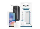 CARE BY PANZERGLASS USB-Ladegerät "StartKit - alles drin - Screen Protector, Case & Charger", weiß, B:10cm H:5cm T:22cm, Ladegeräte, 3-in-1 Bundle für Samsung Galaxy A05s, USB-Ladegerät