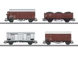 Güterwagen MÄRKLIN "Güterwagen-Set zur Dampflok BR 52 - 46564", bunt, Modelleisenbahn-Fahrzeuge, Kinder, Kunststoff, Metall, Güterwagen