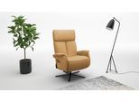 TV-Sessel SIT & MORE "Triple Seven Xtra large, bis 200kg belastbar, mit Herz-Waage Funktion", gelb (curry), B:86cm H:111cm T:86cm, Sessel, TV-Sessel, inkl. Kopfteil- & Drehfunktion, wahlweise mit Akku und Aufstehhilfe