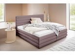 Polsterbett "Maylis", rosa (rosé), B:212cm L:211cm, 100% Polyester, LEGER HOME BY LENA GERCKE, Betten, Polsterbett, wahlweise mit und ohne Matratze und Lattenrost, auch in 200cm Breite
