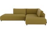 Ecksofa MUSTERRING "Lucia", grün (pistachio), B:304cm H:81cm T:224cm, 100% Polyester, Sofas, Ecksofa, mit großem Longchair, verschiedene Farben, B304 x T224 cm