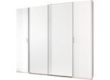 Schwebetürenschrank WIMEX "Lotto", weiß, B:225cm H:210cm T:65cm, Schränke, Schwebetürenschrank
