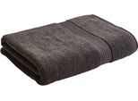 Badetücher CHRISTY "SUPREME", grau (graphite), B:90cm L:165cm, Walkfrottier, Obermaterial: 100% Baumwolle, Handtücher, Badetücher, Premium-Badetücher in Luxusqualität, 650g/m², 90x165cm, 2er Set